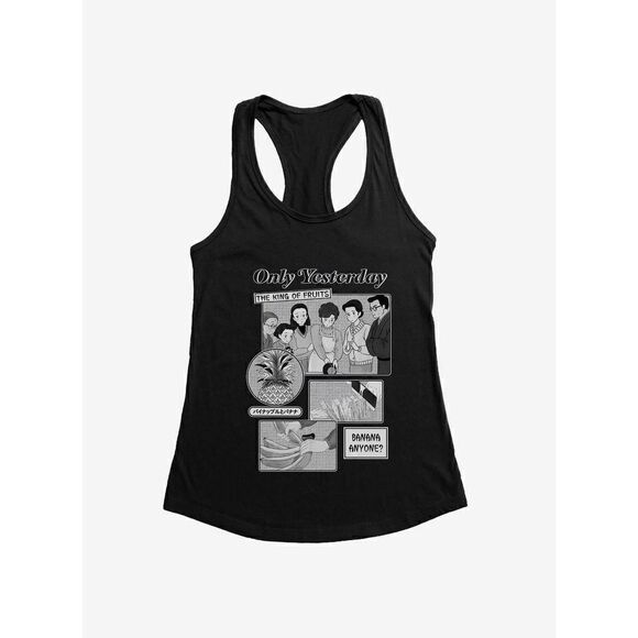 Studio Ghibli Only Yesterday King Of Fruits Girls Tank Top (Med) - Picture 5 of 5
